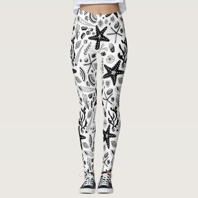 Havsliv Leggings (Framsida)