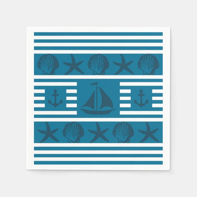 Havsliv Pappersservett (Framsidan)