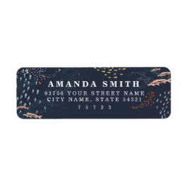 Havsliv Returadress Etikett