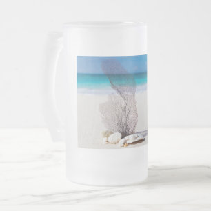 Havsliv Stilleben Frostat Ölglas