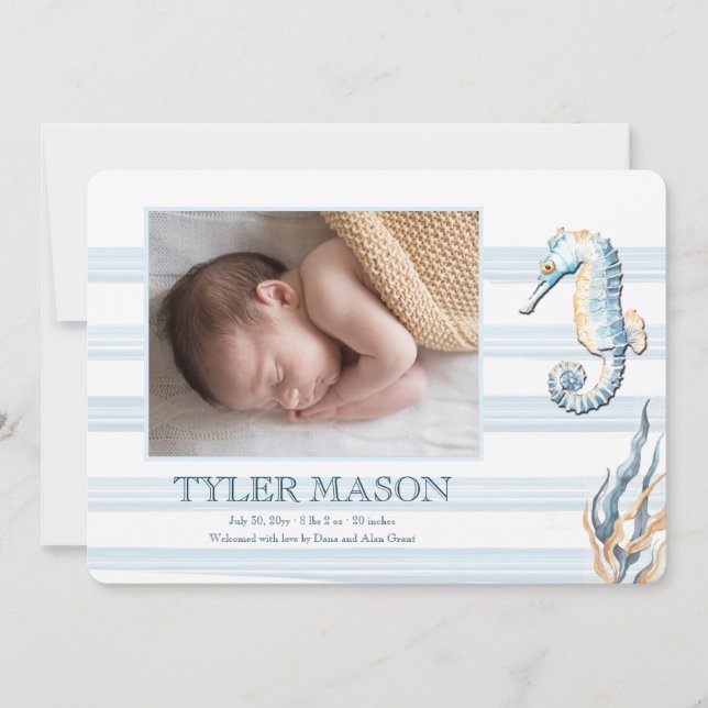 Havslivets foto - meddelande (Framsida)