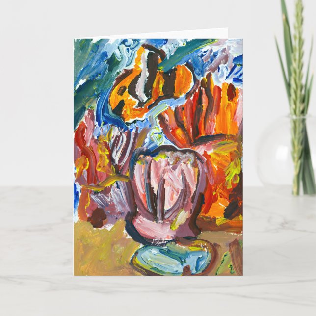 Havslivskort Tack Kort (Framsida)