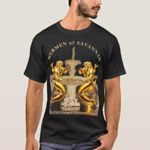 Havsmän från Savannah, Georgia. Forsyth Park-fontä T Shirt