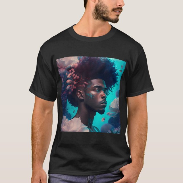 Havsmans isande blick t shirt (Framsida)