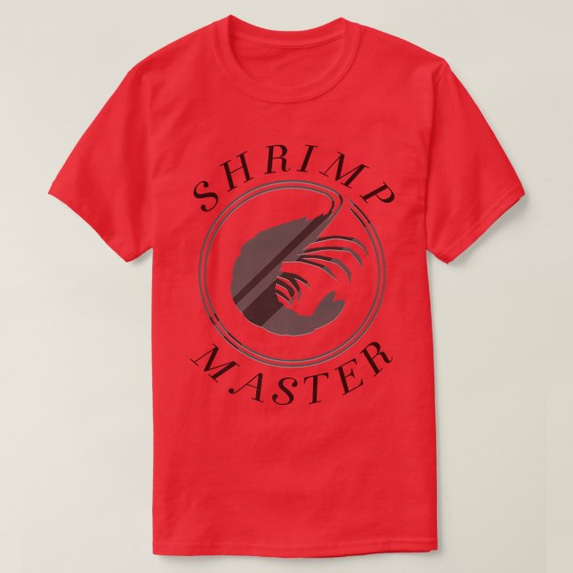 HavsmatChef Ironic Sutay Shrimp Master T Shirt (Design framsida)