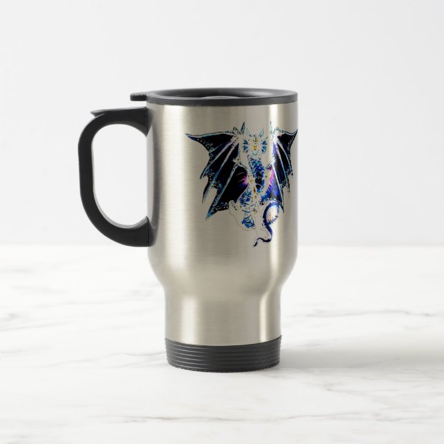 Havsmonster Drak Hav Leviathan Fantasy Isolerad Resemugg (Vänster)