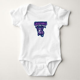 Havsmonster TecknadLogo SötMytisk|Hav T Shirt