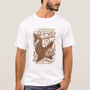 Havsmonster (w/c på papper) tee shirt