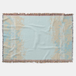 Havsmönstrad strand i sten, tonad mönster filt