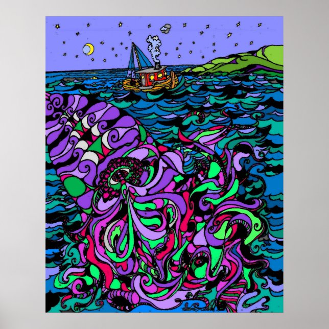 Havsmystik Poster (Framsidan)