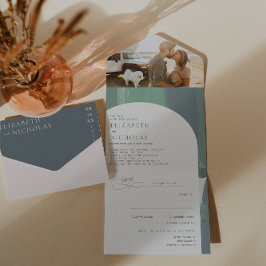 Havsnära Ocean Glas | Boho Bröllop
