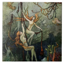 “Havsnymphs” av Warwick Goble