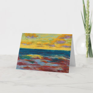 Havsområde Alsen Emil Nolde Kort