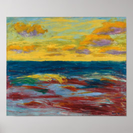 Havsområde Alsen | Emil Nolde | Poster