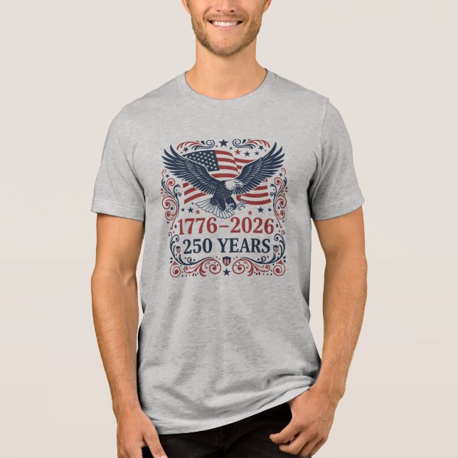 Havsörn 250 år av frihet t shirt (Framsida)