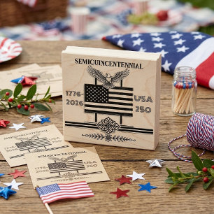 Havsörns semikvincennal 1776-2026 USA 250 Stämpel