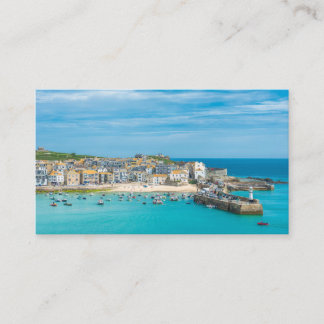 Havsorten St. Ives, Cornwall, Förenade kungariket Visitkort