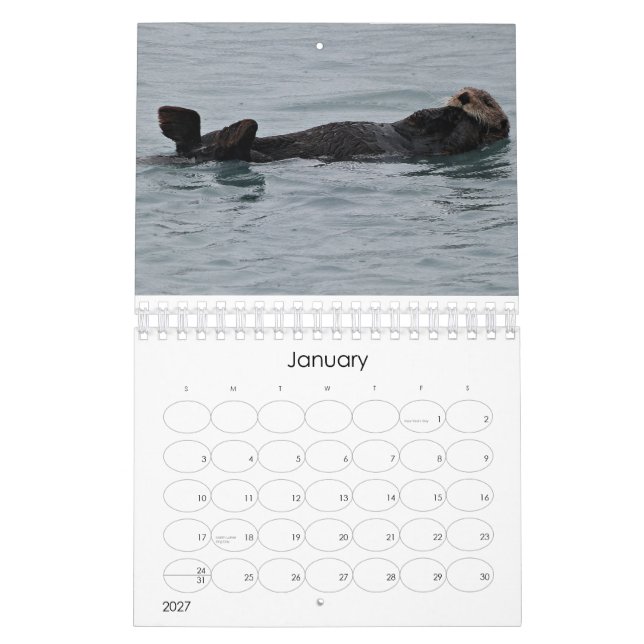 HavsOtterliscious 2013 kalender (Jan 2027)