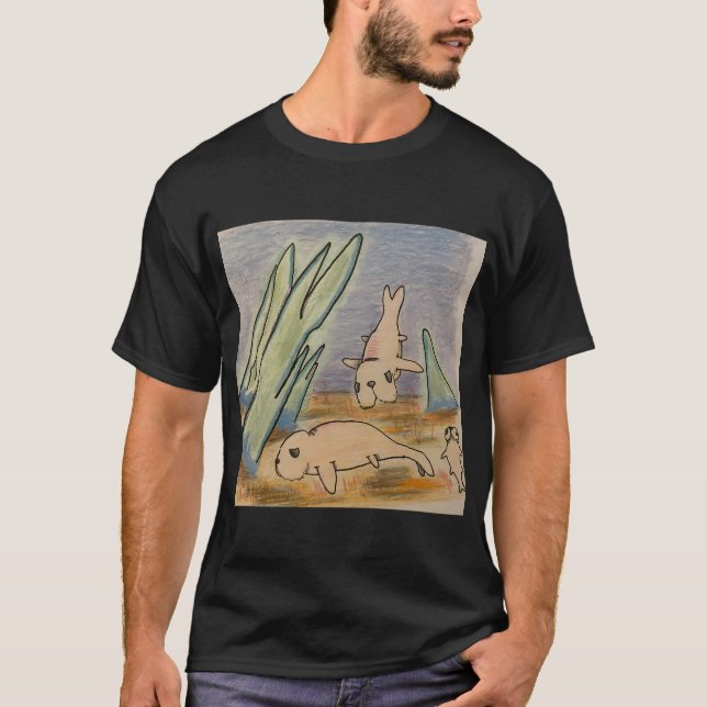 Havspälsar T Shirt (Framsida)