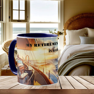 Havsplan för segelbåt Pension Kaffemugg