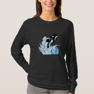 Havsporca Djur Vågor Späckhuggare Tanktop T Shirt