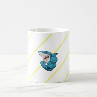 "Havspredator-mugg – Börja din dag med ett bett" Kaffemugg