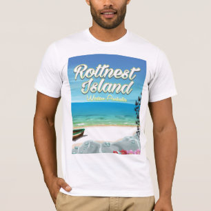 Havsreseaffisch för Rottnest Island Australia T Shirt