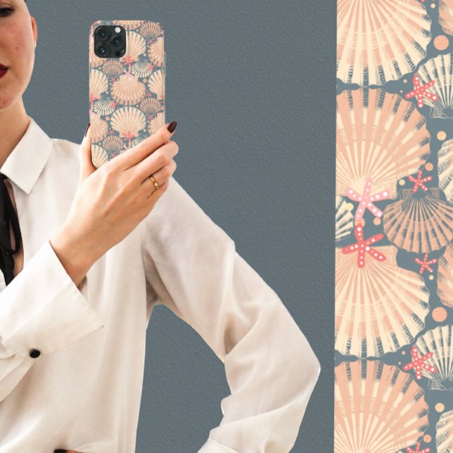 Havsreskonstruktioner mjuka och söt (Ocean treasures, seashells phone case )