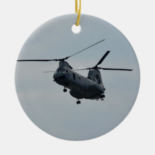 Havsriddare CH-46 Julgransprydnad Keramik
