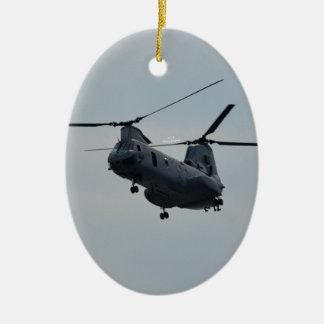 Havsriddare CH-46 Julgransprydnad Keramik