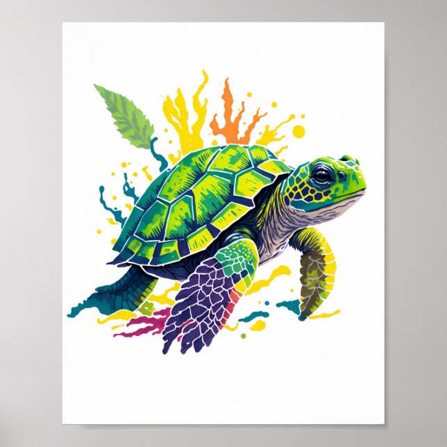 HAVSSÄLDSKA UNDER EN SOMMARDAG  POSTER (Framsidan)