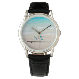 Havssaltvattenfiske Monogram Mansurhänge Armbandsur