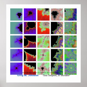 Havsserpent eller Monster Poster