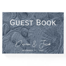 Havsskal Mörkt Dammigt Blått Modern Kustnära Stran