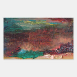 Havsskatt Rektangulärt Klistermärke