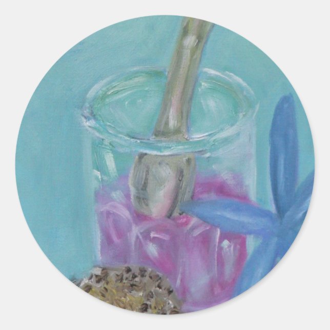 Havsskatter Runt Klistermärke (Framsida)