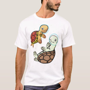 Havssköldpadda Älskare Barn Space Astronaut Havssk T Shirt
