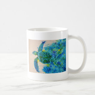 havssköldpadda kaffemugg