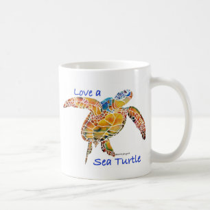 Havssköldpadda Kaffemugg