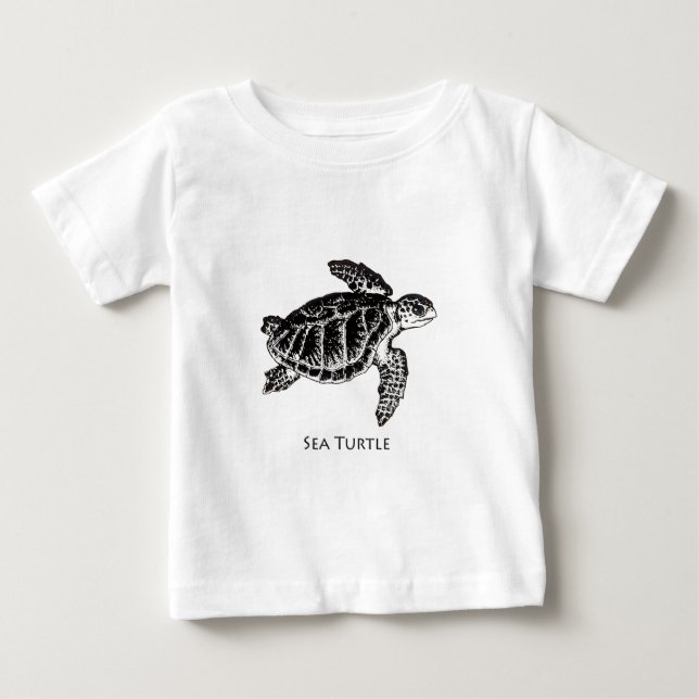 Havssköldpadda (Kemps Ridley) Tee (Framsida)