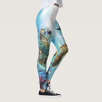 Havssköldpadda Leggings