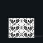 Havssköldpadda Måne Mönster Vykort<br><div class="desc">Titta på denna underbara konst,  handgjord av mig till dig! Känn dig fri att lägga till din egen text eller ändra färgerna. Besök min butik för mer!</div>