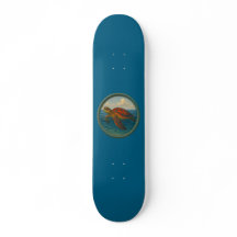 Havssköldpadda Ocean Blå Skateboard