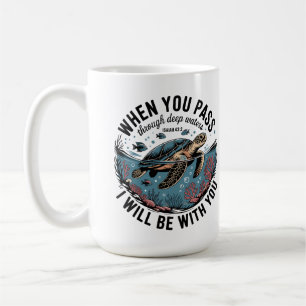 Havssköldpadda Ocean Kristet Kaffemugg