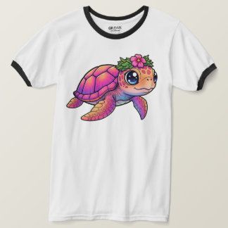 Havssköldpadda-ring T-shirt