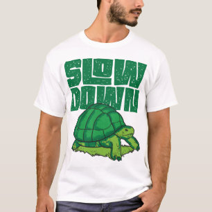 Havssköldpadda Sköldpadda Sakta Ner Kopiera T Shirt