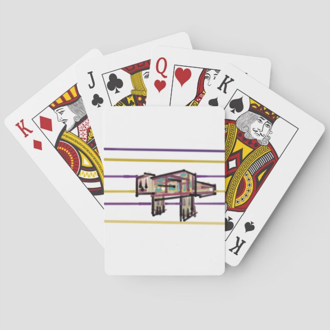 Havssköldpadda sommar  casinokort (Baksidan)
