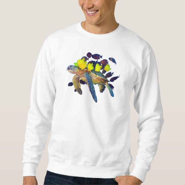 Havssköldpadda Sweatshirt (Framsida)
