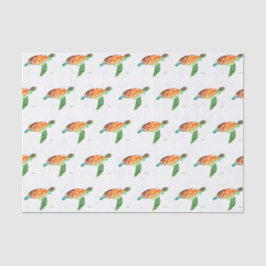 Havssköldpadda Under havsytans havsfärg