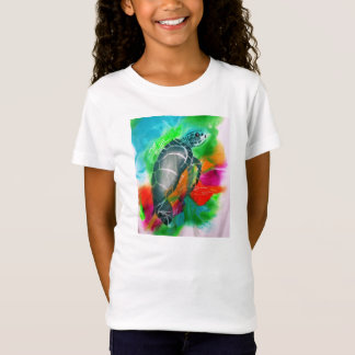 havssköldpaddabarns tshirt, maui, hawaii som är tröja